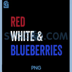 Red White and Blueberries PNG, Patriot PNG