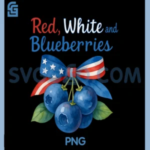 Red, White And Blueberries Batriot PNG, Batriot PNG