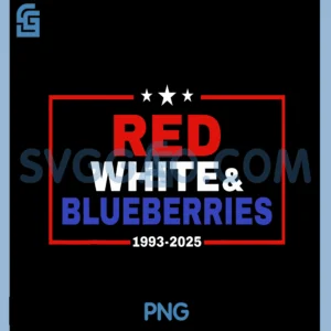 Red, White and Blueberries Patriot PNG, Freedom 2025 PNG