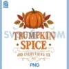 Trumpkin Spice and Everything Ice PNG, Fall Autumn Halloween PNG