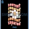 Groovy Daisy Cute PNG, Influencer Content Creator Gifts PNG