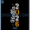 Hello 2026 New Year PNG, Crew Happy New Year 2026 PNG