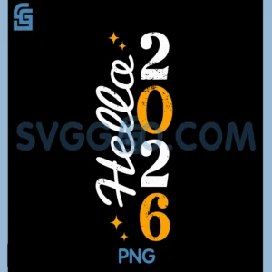 Hello 2026 New Year PNG, Crew Happy New Year 2026 PNG