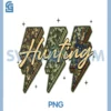 Hunting Lightning Bolt Old PNG, School Camo PNG, Hello Hunting Season PNG