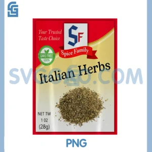 Italian Herbs Condiment Holiday PNG, Spice Group Comfort Colors PNG