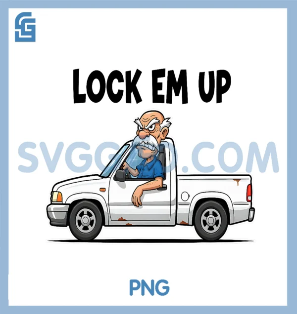 Lock EM UP Private PNG, Property Funny Old Man Lock Em Up PNG – SVGGAO