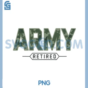Army Retired PNG, Veteran Military PNG