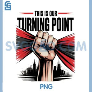 This is The Turning Point PNG, USA Flag PNG