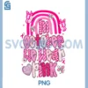 In October We Wear Pink PNG, Coquette Bow Breast Cancer PNG