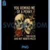 You Remind Me of A Penny PNG, Two Faced and Not Worth Much PNG