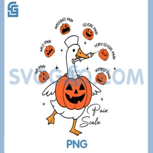 Spooky Pumpkin Pain PNG, Scale Trauma Nurse PNG, Triage Halloween Fall PNG
