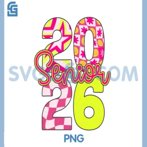 Cute Teen Senior Class of 2026 PNG, Graduation Grad PNG