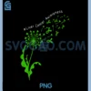 Dandelion Liver Cancer PNG, Awareness Ribbon Green Support PNG