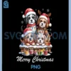 Doodle Merry Christmas PNG, Funny Dog Lovers Holiday PNG 2 Doodle Merry Christmas PNG, Funny Dog Lovers Holiday PNG
