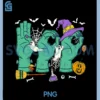 Halloween SPED Teacher PNG, Boo in ASL Boo Hands Sign Language PNG