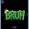 Bruh Christmas PNG, Xmas Toddler PNG