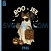 Coquette Leopard Ghost Coffee PNG, Boo JEE Halloween PNG, Boujee Ghost PNG