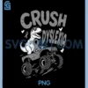 Crush Dyslexia Awareness PNG, Dino T Rex Ribbon Silver PNG