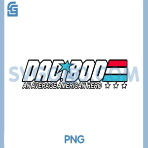 Dad BOD an Average American PNG, Hero Retro Cartoon Parody PNG