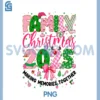 Family Christmas 2025 PNG, Matching Xmas PNG