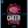 Football Cheer Coach Pink PNG, Ribbon Breast Cancer Awareness PNG 1 Football Cheer Coach Pink PNG, Ribbon Breast Cancer Awareness PNG