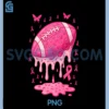Football Drip Ice Cream PNG, Breast Cancer Awareness PNG 1 Football Drip Ice Cream PNG, Breast Cancer Awareness PNG