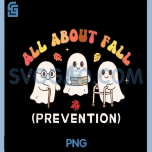 Nurse All About Fall PNG, Prevention Fall Physical Therapy PNG