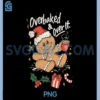 Overbaked and Over It PNG, Gingerbread Christmas Baking PNG 1 Overbaked and Over It PNG, Gingerbread Christmas Baking PNG