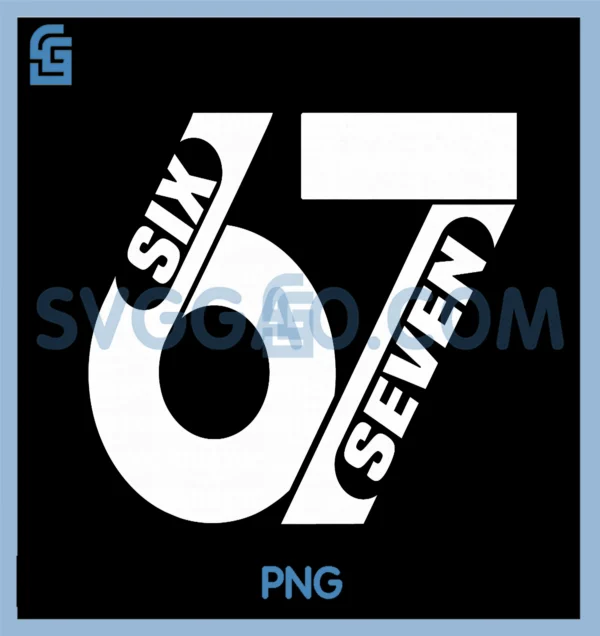 Six Seven 67 Team PNG, Sports Funny Meme 67 PNG, 6 7 Trend PNG – SVGGAO