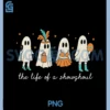 The Life of a Showghoul PNG, Retro Halloween PNG, Show Ghosts PNG