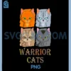 Warrior Cats PNG, Graphic Lovers PNG
