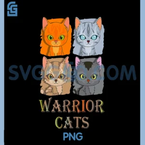 Warrior Cats PNG, Graphic Lovers PNG