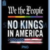 We The People No Kings PNG, American PNG