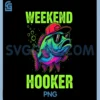 Weekend Hooker PNG, Cool Bass Graphic Novelty Present PNG