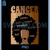 Proud Black Cancer PNG, Zodiac Sign Melanin PNG, Cancer Birthday PNG