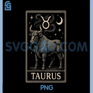 Taurus Tarot Card PNG, Horoscope Astrology Zodiac Sign PNG