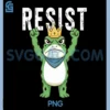 Frog Resist Portland Frog PNG, Protest Portland Frog Activist PNG