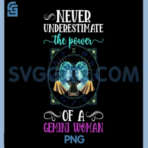 Gemini Woman PNG, Gemini Zodiac Sign PNG, Gemini Birthday PNG