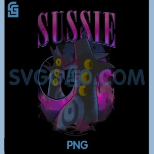 Kpop Demon Hunters PNG, Halloween Sussie Y2K Distressed PNG
