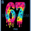 Six Seven Ice Cream Drip PNG, 67 Meme Gen Alpha Slang PNG