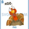 Moo Turkey Thanksgiving PNG, Fall Vibes Gobble PNG, Thankful Farmer PNG