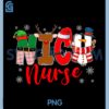 NICU Nurses PNG, Merry Christmas Xmas Party PNG