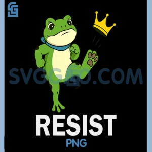 Portland Frog Protest PNG, No Kings PNG