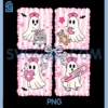 Preppy Pink Nurse Ghost PNG, Coquette Cute Halloween PNG
