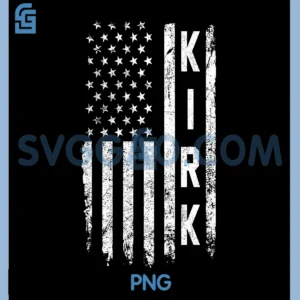 Retro Vintage PNG, Kirk US Flag PNG