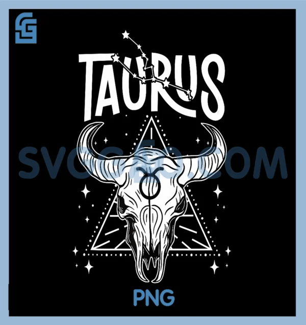 Taurus Zodiac Sign PNG, Taurus Birthday PNG, Taurus Horoscope PNG โ SVGGAO