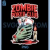 Zombie Poker PNG, Club Halloween PNG