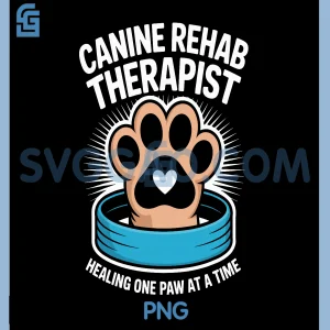 Canine Rehab Therapist PNG, Healing Paw PNG