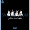 Just One More Chapter PNG, Cute Ghost Halloween PNG, Book Lover PNG