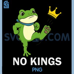 No Kings PNG, Portland Frog Protest PNG
